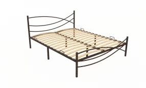 Кровать Калифорния Металл, 120х190 мм, Медный антик, Медный антик